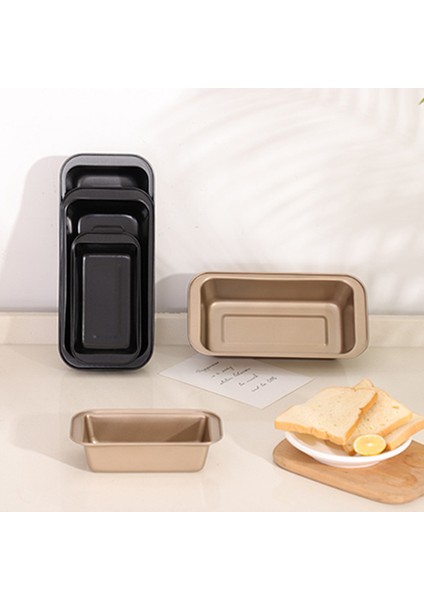 4 Adet Dikdörtgen Yapışmaz Tost Kutusu, Ev Fırın Pişirme Araçları, Yapışmaz Peynirli Ekmek Bakeware (Siyah) (Yurt Dışından) indirimleri