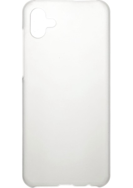 Samsung Galaxy A04 4G (164.4 x 76.3 x 9.1 mm) için Kauçuk Glossy Sert PC Anti-Drop Koruyucu Arka Telefon Kılıfı (Yurt Dışından)