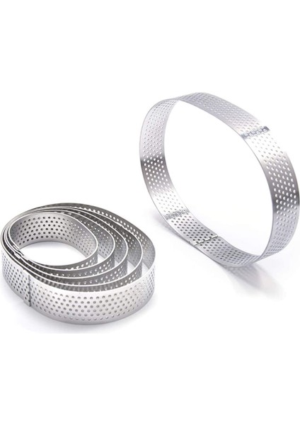 Gözenekli Tart Halkası Alt Kule Kek Kalıbı Pişirme Araçları, Fransız Pişirme Basıncı Kulesi Kemeri, Isıya Dayanıklı Kek Mousse Halkası (Yurt Dışından)