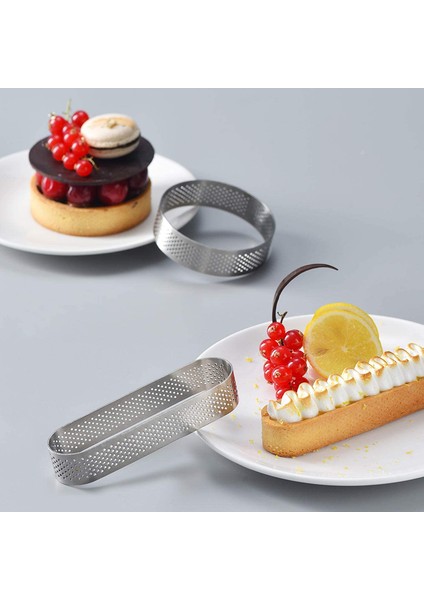 Gözenekli Tart Halkası Alt Kule Kek Kalıbı Pişirme Araçları, Fransız Pişirme Basıncı Kulesi Kemeri, Isıya Dayanıklı Kek Mousse Halkası (Yurt Dışından) fiyatları