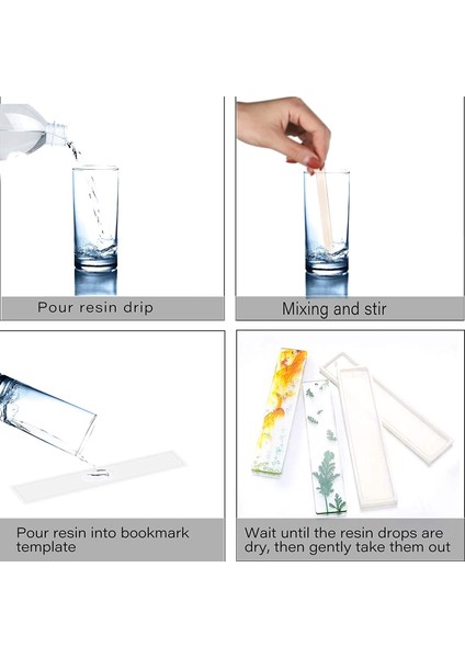6 Adet/takım 5.7 Inç Dikdörtgen Silikon Imi Kalıp Dıy Imi Kalıp Yapımı Epoksi Reçine Takı Zanaat Şeffaf Kalıp (Yurt Dışından) modelleri