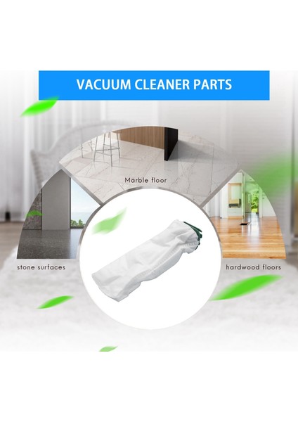 Vorwerk Için 6 Parça Yedek Torba Kobold VB100 Elektrikli Süpürge Için 2 Parça Hepa Filtre (Yurt Dışından)