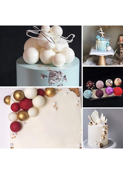Adet Silikon Kek Modeli Çikolata Fudge Kalıp Inci Top Şekli Dıy Pişirme Mutfak Pişirme Kek Aracı Dekorasyon (Yurt Dışından) modelleri
