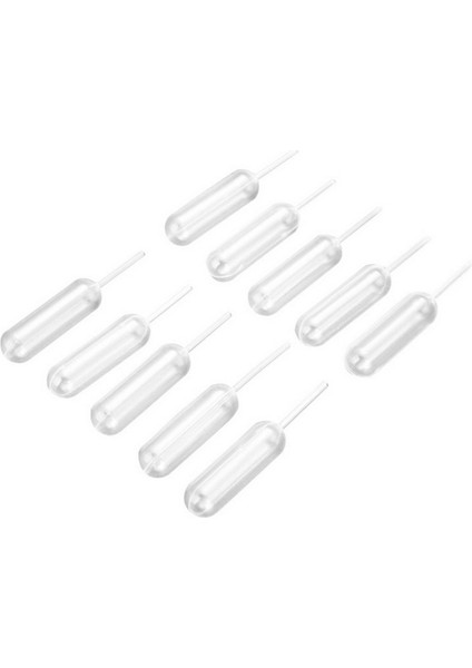 100 Adet 4 ml Plastik Tek Kullanımlık Sıkıştırın Transfer Yağları Pipetler Damlalık Krem Perfüzyon Diy Cupcake Pipetler (Yurt Dışından)