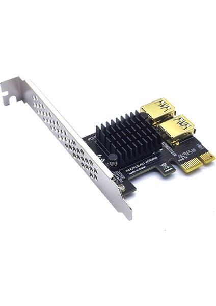 Pcı-E Yükseltici Kart Pcıe 1 Ila 2 USB 3.0 Çoğaltıcı Video Kartı Yükseltici Için Hub Yükseltici Bitcoin Madenciliği Için Pcı Express X1 (Yurt Dışından)