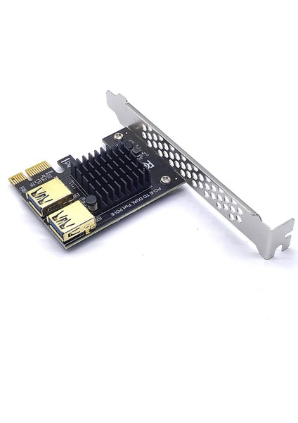Pcı-E Yükseltici Kart Pcıe 1 Ila 2 USB 3.0 Çoğaltıcı Video Kartı Yükseltici Için Hub Yükseltici Bitcoin Madenciliği Için Pcı Express X1 (Yurt Dışından)