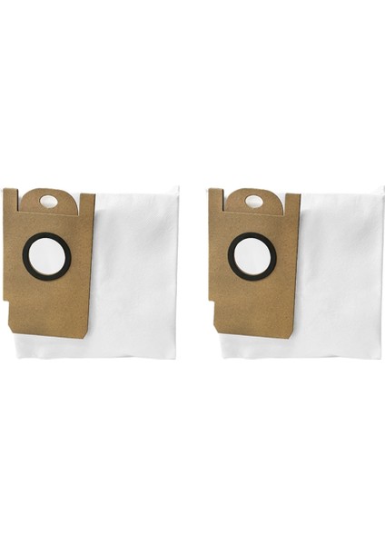 G2 Robot Vakum Yedek Yedek Parça Çöp Torbası Ev Temizlik İçin 2 Adet Toz Torbası (Yurt Dışından)