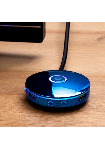 Bilgisayar Anahtarı Rgb Aydınlatma Efekti Harici Ana Bilgisayar Güç Anahtarı Düğmesi,internet Kafeler, Evler, Ofisler Için Uygun (Siyah) (Yurt Dışından)