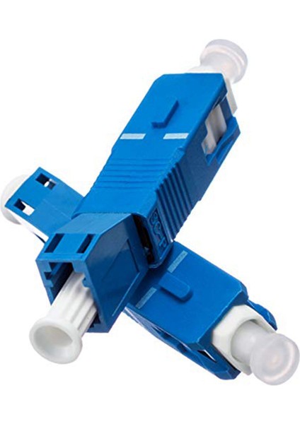 Adet Tek Modlu 9/125UM Sc/upc Erkek - Lc/upc Dişi Hibrit Fiber Optik Adaptör Konnektörü Için Optik Güç Ölçer (Yurt Dışından)