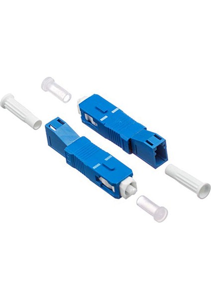 Adet Tek Modlu 9/125UM Sc/upc Erkek - Lc/upc Dişi Hibrit Fiber Optik Adaptör Konnektörü Için Optik Güç Ölçer (Yurt Dışından)