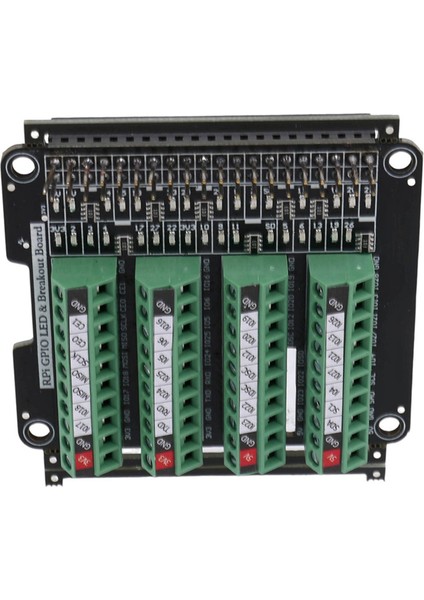 Ahududu Pi Için Gpıo LED Terminal Bloğu Kesme Kartı A+ 3A+ B+ 2b 3b 3b+ 4b (Yurt Dışından)