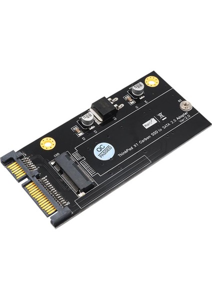 Lenovo Thinkpad X1 Carbon Için Sata 2.5 Inç Adaptör Kartı Dönüştürücüye 20 + 6 Pin SSD (Yurt Dışından)