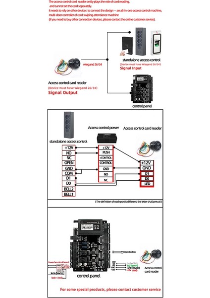 Wiegand 26 34 Çıkışlı Erişim Kontrolü Wiegand Reder Için 9-15V 125KHZ Em Kart Okuyucu Yakınlığı (Yurt Dışından) indirimleri
