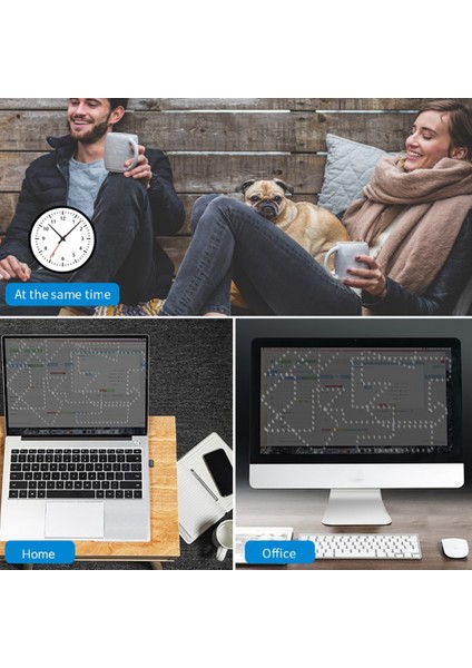 Vaydeer Mini Fare Jiggler USB Fare Taşıyıcı, Uykuya Girmeyi Önlemek Için Çok Kanallı Simüle Fare Hareketini Destekler, Tak ve Çalıştır (Yurt Dışından)