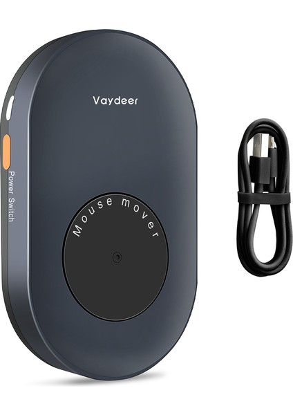 Vaydeer Mouse Jiggler Mouse Mover Fare Hareketi Simülatörü, Bilgisayarı Uyandırmak Için On/off Anahtarlı (Yurt Dışından)