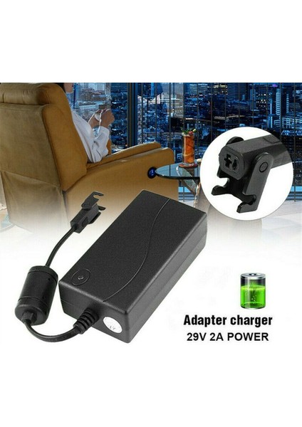 29V/AC/DC Güç Kaynağı Elektrikli Recliner Koltuk Sandalye Adaptörü Trafo Aracı -Us Plug (Yurt Dışından)