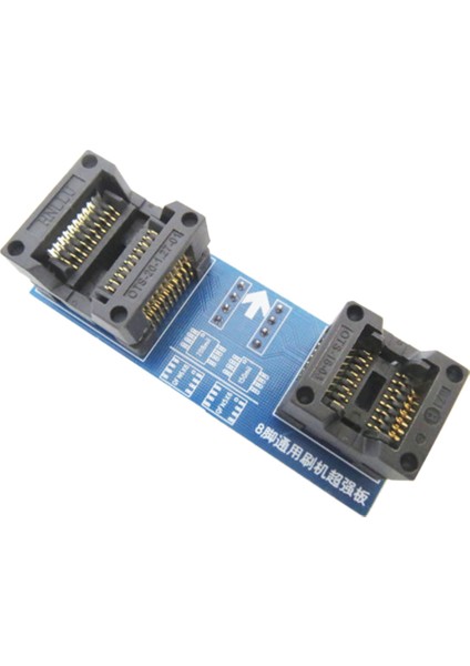 Qfn8 Için Programlayıcı Evrensel Soket/adaptör Hem 6X5MM Hem De 6X8MM Cipsler Için Sop8 Geniş 8 Ayak Sop8 Dar 8 Ayak (Yurt Dışından)