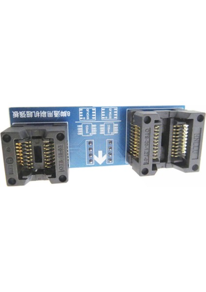 Qfn8 Için Programlayıcı Evrensel Soket/adaptör Hem 6X5MM Hem De 6X8MM Cipsler Için Sop8 Geniş 8 Ayak Sop8 Dar 8 Ayak (Yurt Dışından)