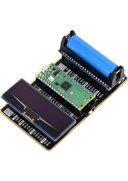 Ahududu Pi Pico Için Waveshare 2.23 Inç OLED Ekran Modülü, 128X32 Piksel Gömülü SSD1305 Sürücü, 4-Wire SPI/I2C Arayüzü (Yurt Dışından)