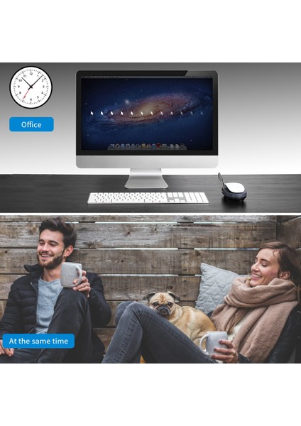 Vaydeer Mouse Jiggler Mouse Mover Fare Hareketi Simülatörü, Bilgisayarı Uyandırmak Için On/off Anahtarlı (Yurt Dışından)