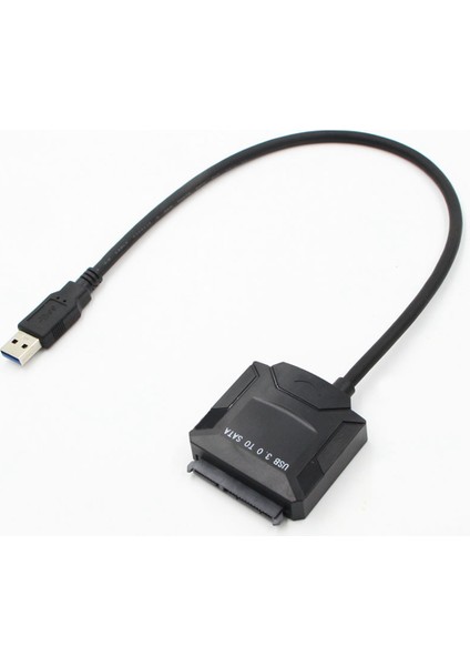 Sata Adaptör Kablosu USB 3.0 Sata Dönüştürücü 2.5/3.5 Inç Sabit Disk Sürücüsü Için HDD SSD Usb3.0 Sata Kablosu, Fiş Yok (Yurt Dışından)