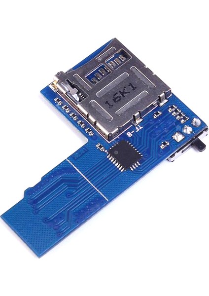 Çift Sistem Çift Tf Kart Adaptörü Bellek Kartı 2'si 1 Arada Tf Micro-Sd Kart Adaptörü, Ahududu Pi 3b +/3b Için Anahtarlı (Yurt Dışından)