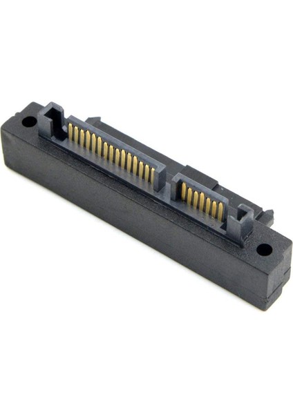 90 Derece Sağ Açılı Sata 22PIN 7 + 15 Erkek - SFF-8482 Sas 22 Pin Dişi Uzatma Dönüştürücü Adaptörü Sabit Disk Dri Için (Yurt Dışından)