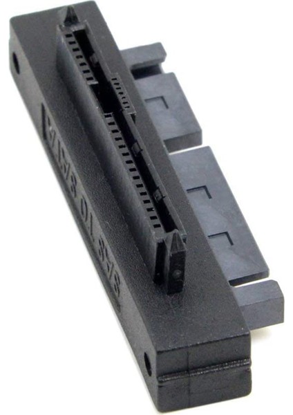 90 Derece Sağ Açılı Sata 22PIN 7 + 15 Erkek - SFF-8482 Sas 22 Pin Dişi Uzatma Dönüştürücü Adaptörü Sabit Disk Dri Için (Yurt Dışından)
