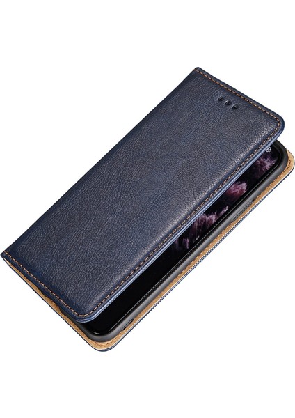 Samsung Galaxy A04 4G (164.4 x 76.3 x 9.1 mm) için manyetik otomatik emici , PU Deri Tam Koruma Flip Cüzdan ı Telefon Kılıfı (Yurt Dışından) modelleri