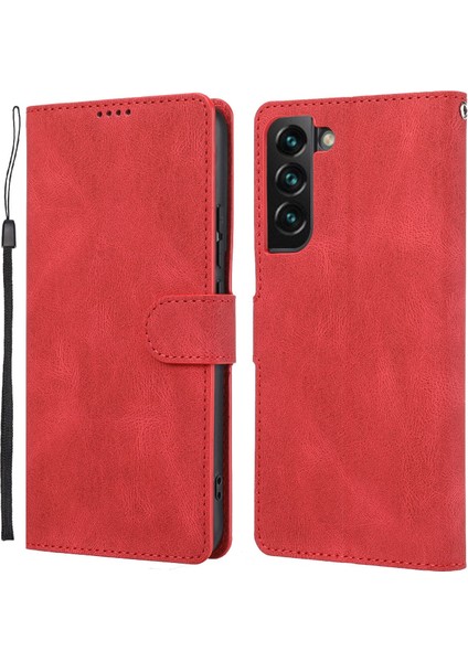 Samsung Galaxy S23 için kasası, PU deri flip cüzdan ı manyetik kapanma Telefon Kılıfı (Yurt Dışından)