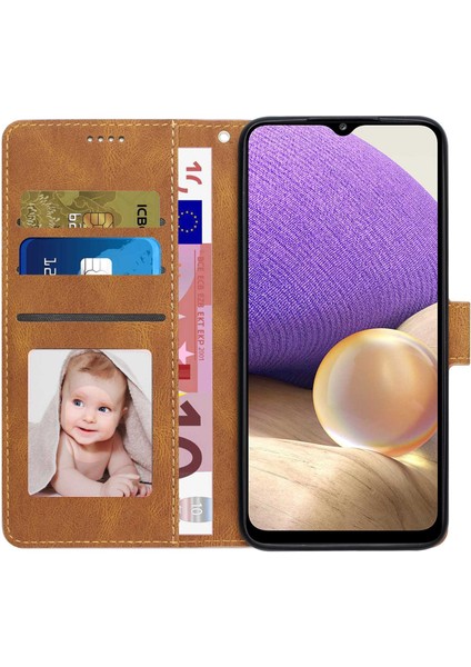 Samsung Galaxy A22E / A23E / A23S / A23 5G (Japonca Versiyon) PU Deri Cüzdan Anti-Çizelge Koruyucu Telefon Kılıfı (Yurt Dışından) fiyatları