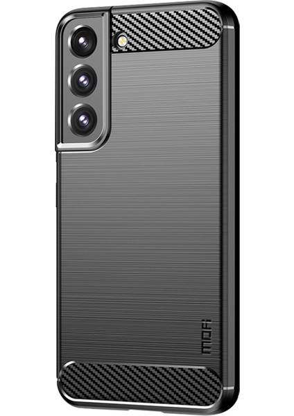 Samsung Galaxy S23 Plus için MOFI JK TPU Serisi-1 , Karbon Fiber Doku Damla Koruma TPU Fırça Telefon Kılıfı (Yurt Dışından)