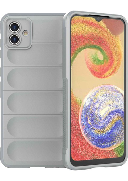 Samsung Galaxy A04 4G (164.4 x 76.3 x 9.1 mm) Esnek TPU cep u arka kapağı düşme önleme koruyucu kasa Telefon Kılıfı (Yurt Dışından)