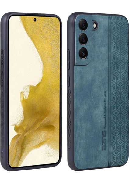 Samsung Galaxy S22+ 5G Cep u Basılı Desen PU Deri+ TPU kaymaz kasası için AZNS Telefon Kılıfı (Yurt Dışından)