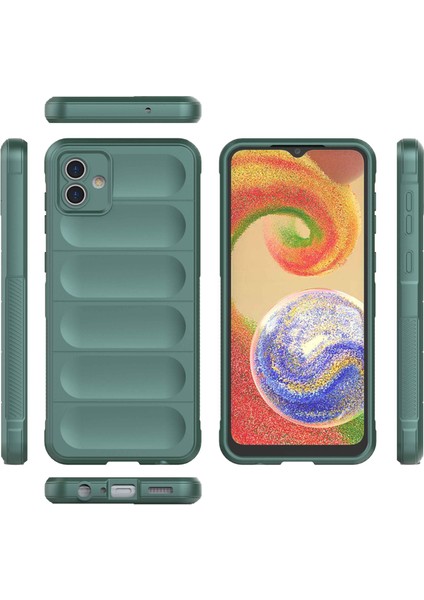 Samsung Galaxy A04 4G (164.4 x 76.3 x 9.1 mm) Esnek TPU cep u arka kapağı düşme önleme koruyucu kasa Telefon Kılıfı (Yurt Dışından) fiyatları