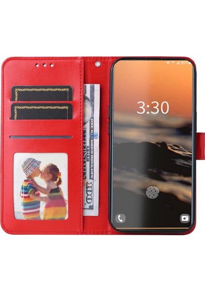 Samsung Galaxy S23 için Ultra Ayçiçeği Baskılı PU Deri Deri Anti-Sracratch Anti-Cratch Katlanabilir Flip Cüzdan Kapağı El Telefon Kılıfı (Yurt Dışından)