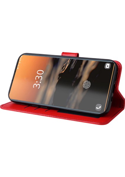 Samsung Galaxy S23 için Ultra Ayçiçeği Baskılı PU Deri Deri Anti-Sracratch Anti-Cratch Katlanabilir Flip Cüzdan Kapağı El Telefon Kılıfı (Yurt Dışından)