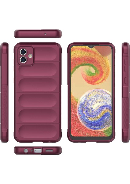 Samsung Galaxy A04 4G (164.4 x 76.3 x 9.1 mm) Esnek TPU cep u arka kapağı düşme önleme koruyucu kasa Telefon Kılıfı (Yurt Dışından) fiyatları