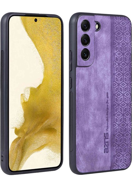 Samsung Galaxy S22+ 5G Cep u Basılı Desen PU Deri+ TPU kaymaz kasası için AZNS Telefon Kılıfı (Yurt Dışından)
