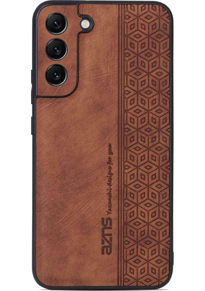 Samsung Galaxy S22+ 5G Cep u Basılı Desen PU Deri+ TPU kaymaz kasası için AZNS Telefon Kılıfı (Yurt Dışından)