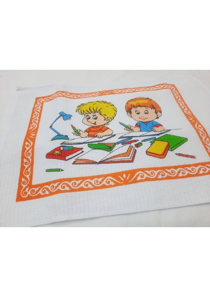 Berkaysun Tekstilden Pamuklu Beslenme Bezi Örtüsü 35x45 Cm