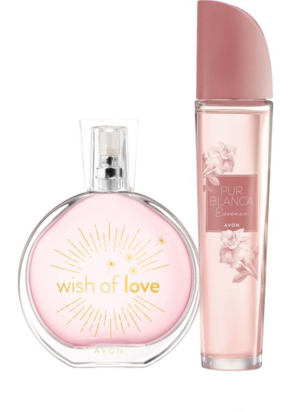 Wish Of Love ve Pur Blanca Essence Kadın Parfüm Paketi