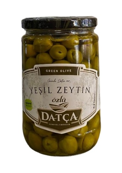 Datça Yeşil Yağlı Kırma Zeytin 600 gr