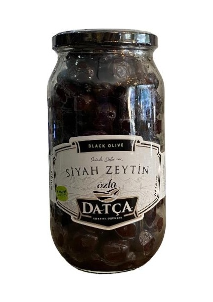 Datça Siyah Yağlı Sele Zeytini 650 gr