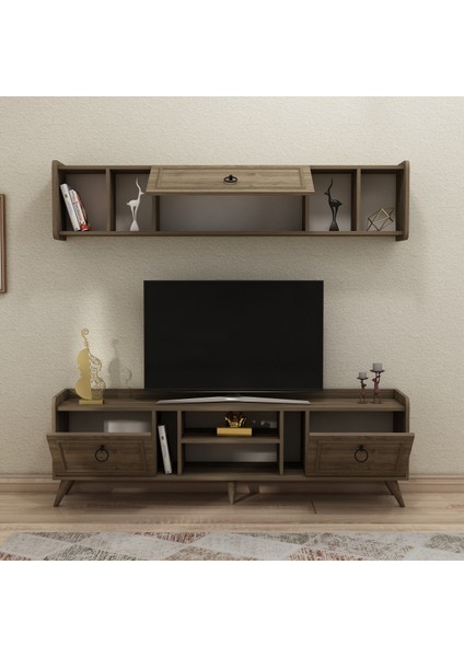 Alya Tv Ünitesi Ceviz 180CM