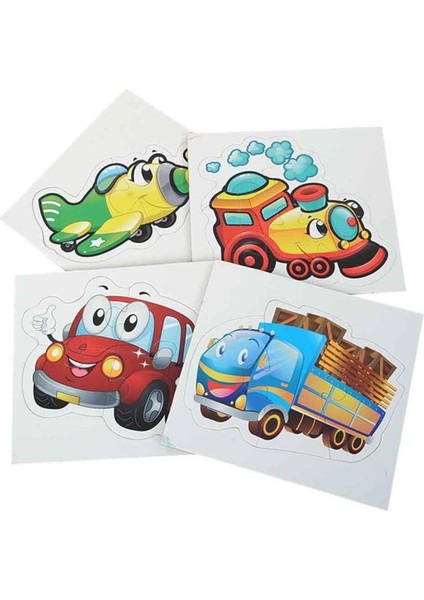 Laço Kids Baby Puzzle Taşıtlar Bebekler Için Ilk Yapbozum