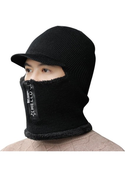 Erkek Maske Özellikli Şapka (Yurt Dışından)
