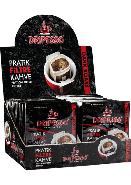 Dark Roast Pratik Filtre Kahve 50'li Paket