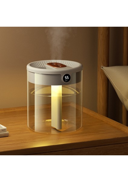 K15 Işıklı LED Ekranlı Humidifier Araç-Ev Hava Nemlendirme Cihazı