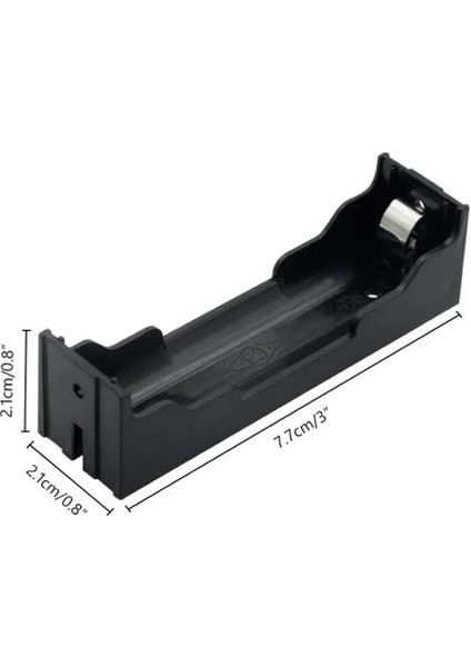 Roba 18650 Pcb Tip Pil Yuvası 1’li 3.7V Akü Şarj Powerbank Pil Tutucu Kutusu Batarya Lityum Li-Ion Pin
